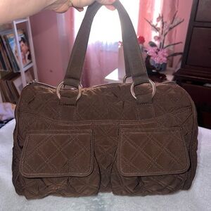 NWOT Vera Bradley Brown Handbag